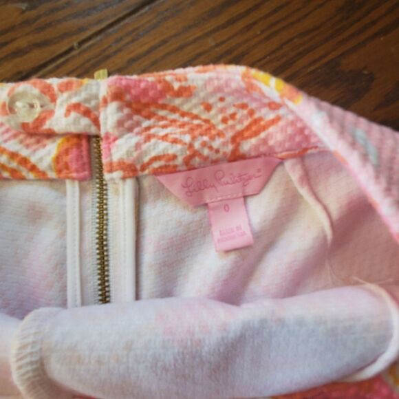 Lilly Pulitzer alycia shorts resort white happines - Picture 5 of 7